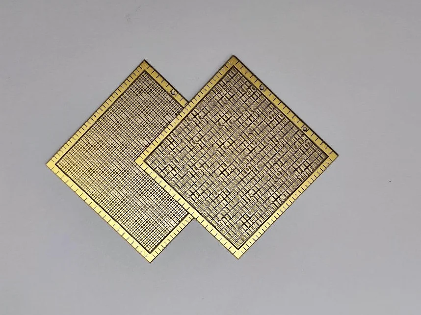 Ceramic substrate dielectric and impedance measurement