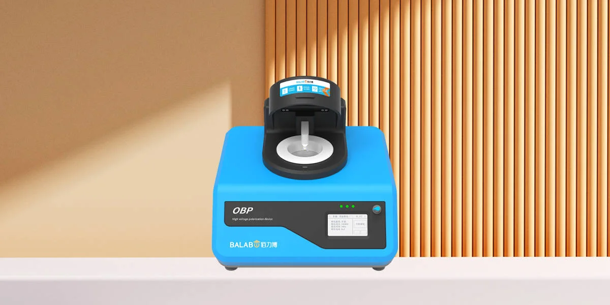 MatMeas OBP series compact high voltage piezoelectric ceramic polarization device