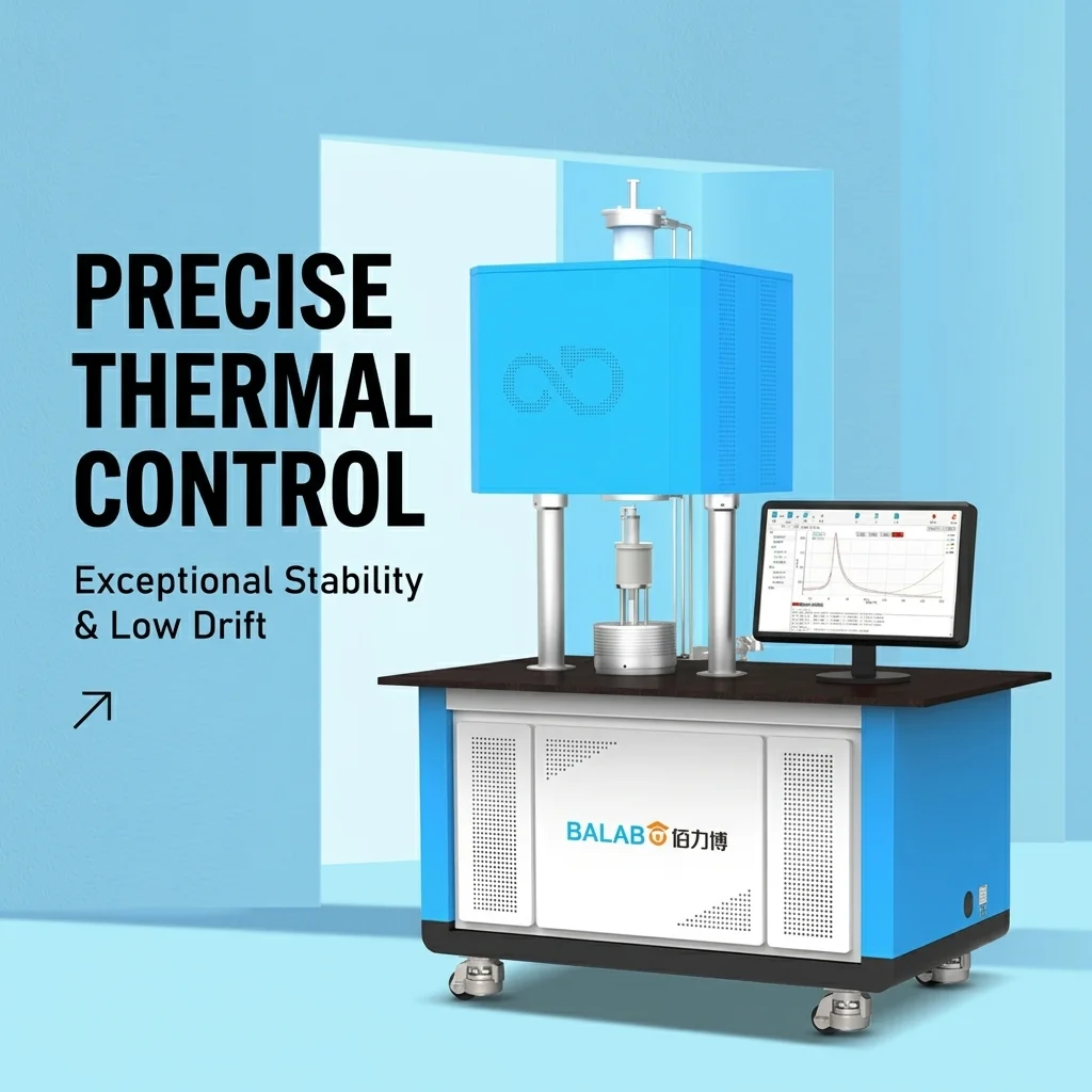 High temperature resistivity measurement system featuring precise thermal control and low drift data acquisition