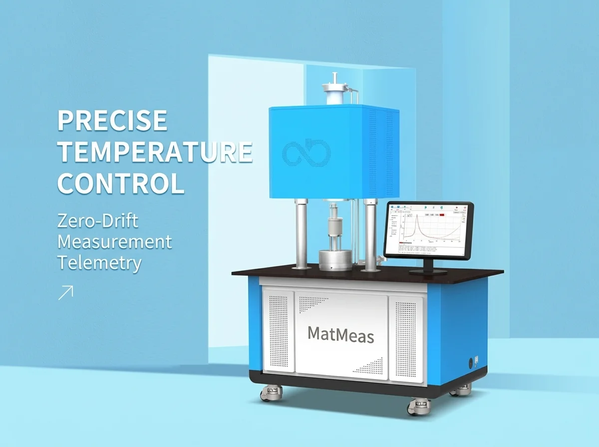 MatMeas DMS1000 high temperature dielectric spectrometer for ceramic substrates