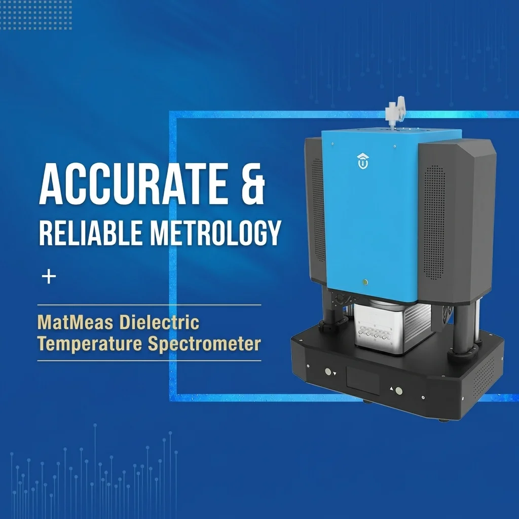 MatMeas high-precision dielectric temperature spectrometer for advanced functional ceramics characterization
