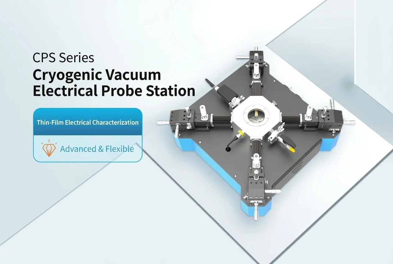 MatMeas CPS-7000 cryogenic vacuum electrical probe station for thin film testing