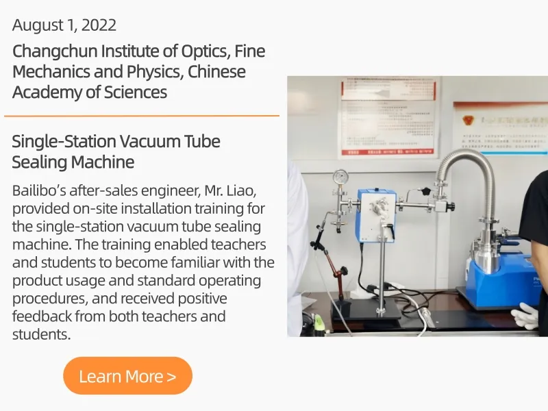 MRVS-1003 High-Vacuum Rotary Sealing – Quartz Tube Sealing System detail 6